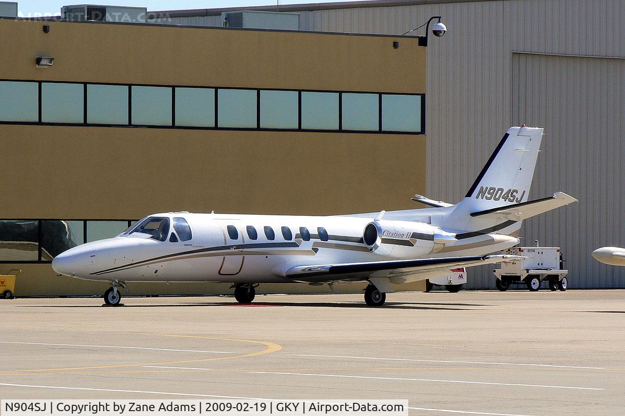 N904SJ, 1989 Cessna 550 C/N 5500604, At Arlington Municipal