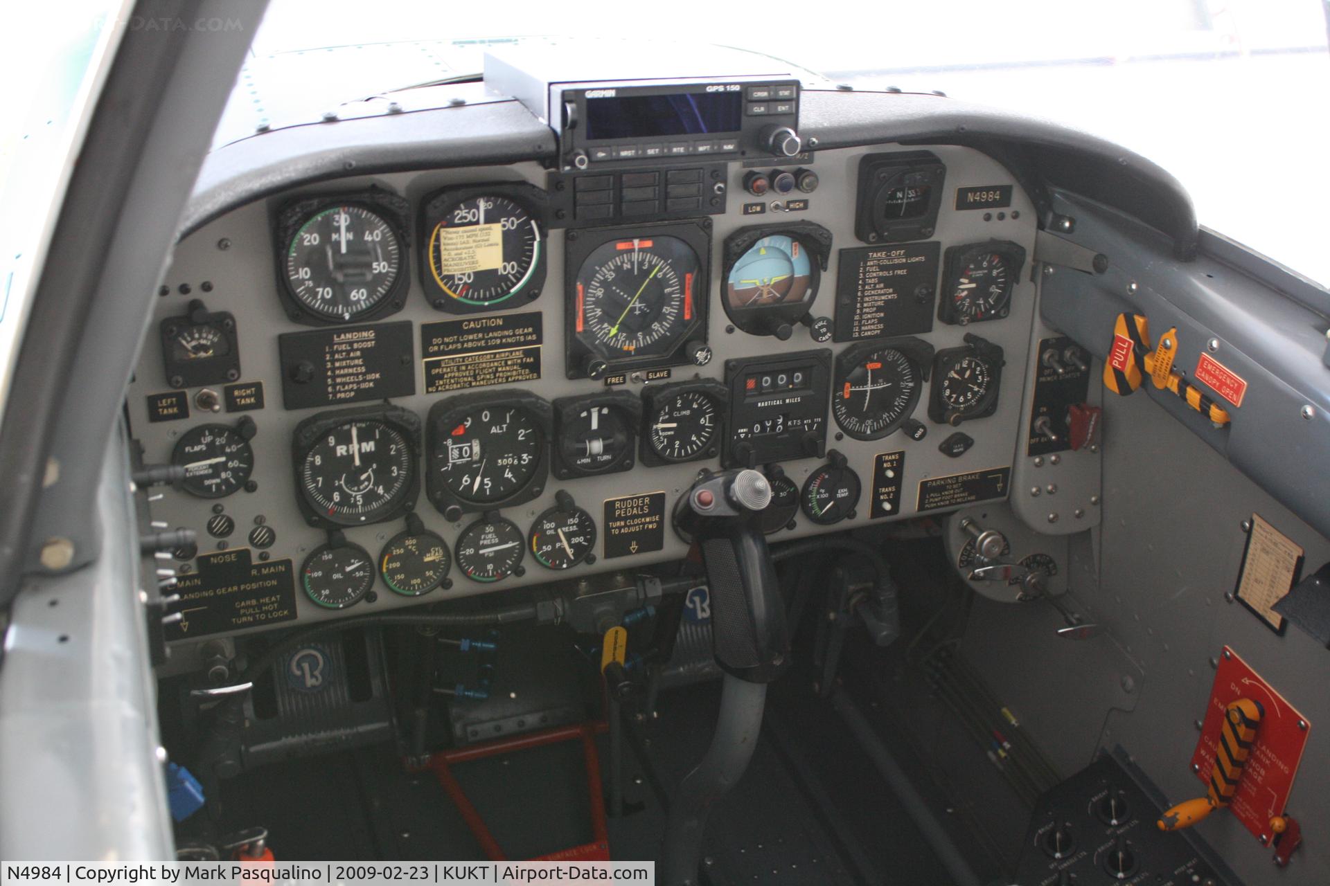 N4984, 1955 Beech-sarver D-45 C/N JS-611, Beech T-34B