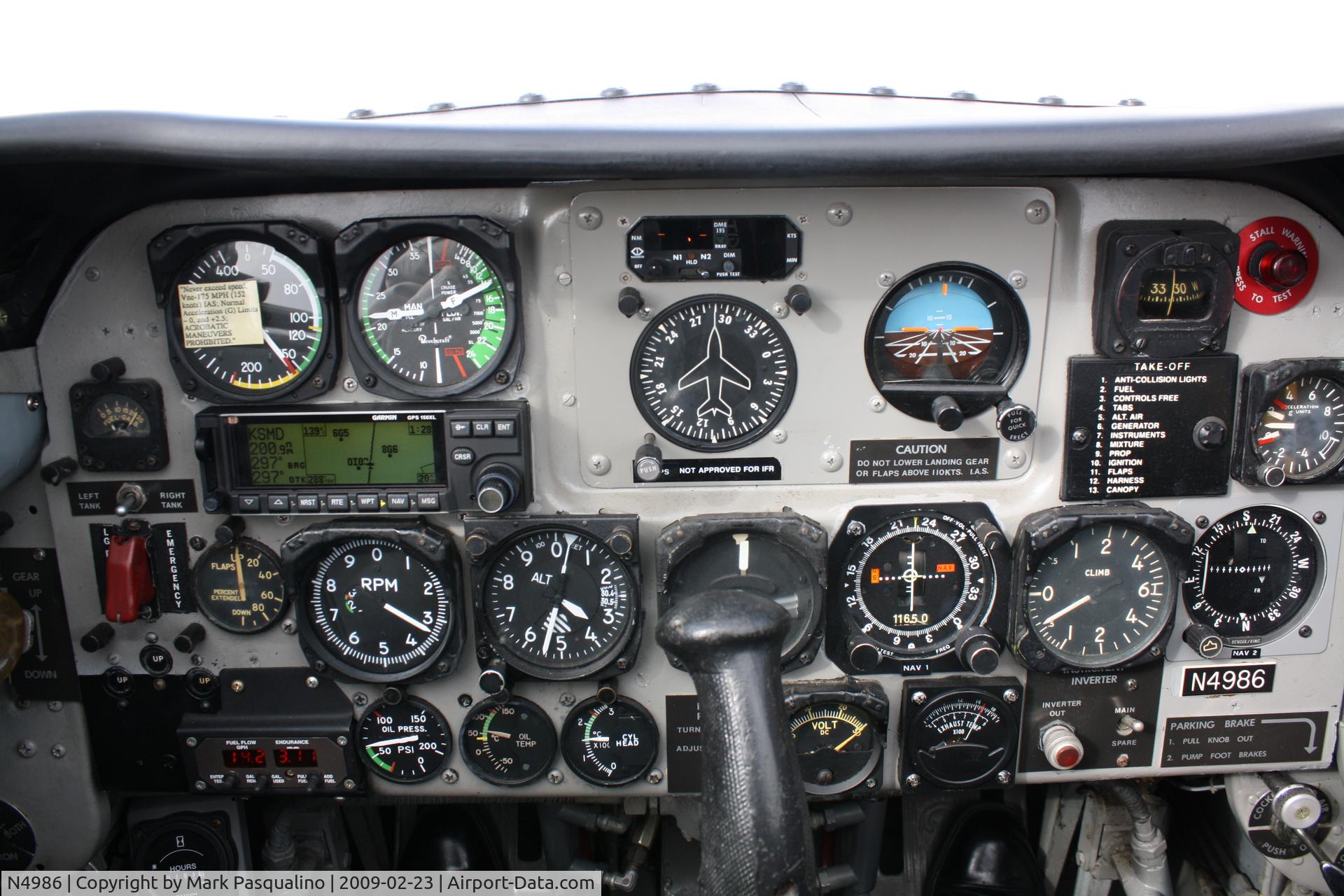 N4986, Beech T-34B C/N BG148, Beech T-34B