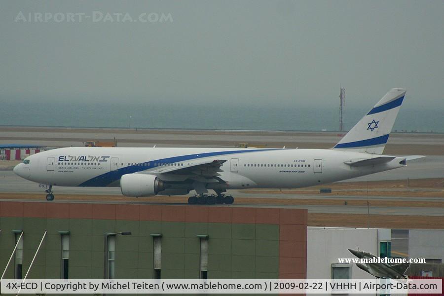 4X-ECD, 2002 Boeing 777-258/ER C/N 33169, El Al