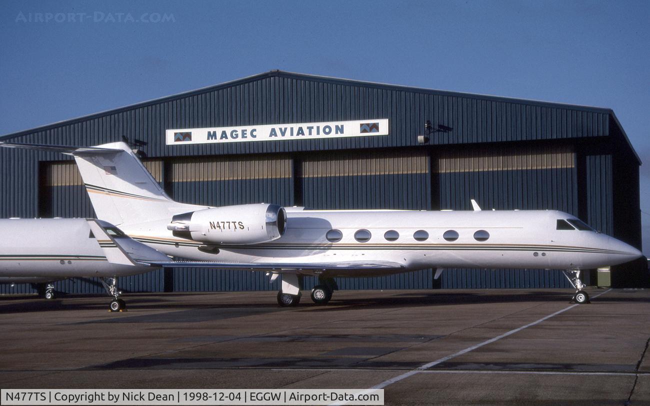 N477TS, 1988 Gulfstream Aerospace Gulfstream IV C/N 1077, EGGW