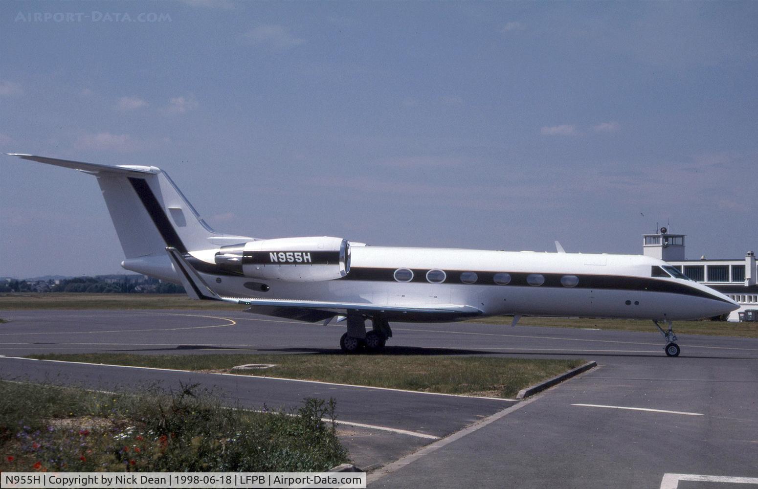 N955H, 1988 Gulfstream Aerospace Gulfstream IV C/N 1081, Paris Le Bourget