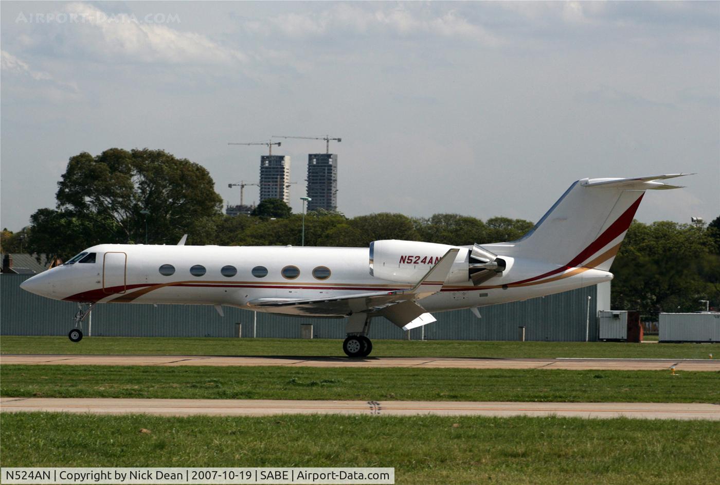 N524AN, 1989 Gulfstream Aerospace G-IV C/N 1119, SABE