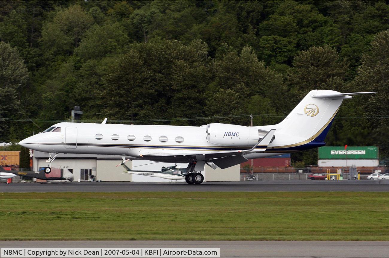 N8MC, 1990 Gulfstream Aerospace G-IV C/N 1129, KBFI