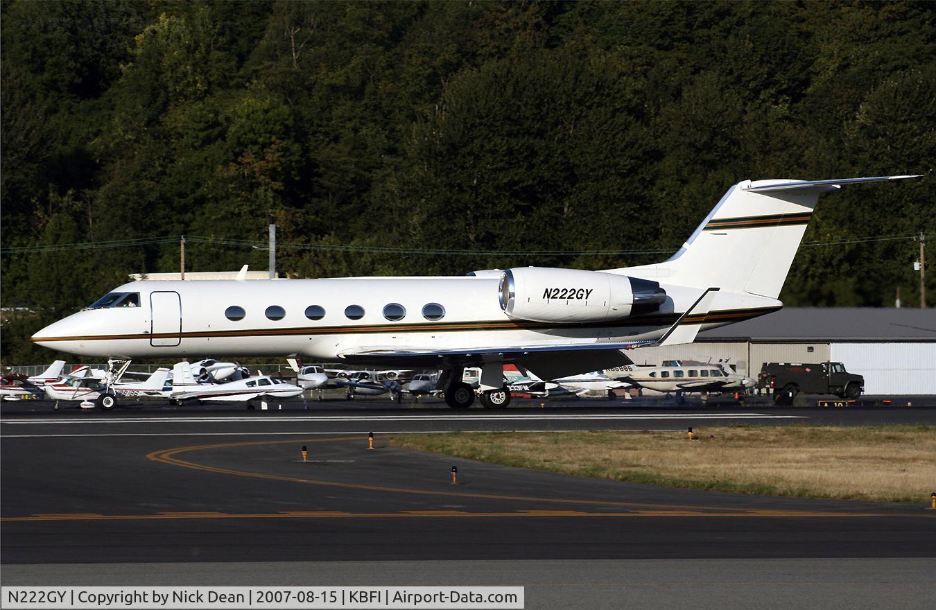 N222GY, 1990 Gulfstream Aerospace G-IV C/N 1142, KBFI