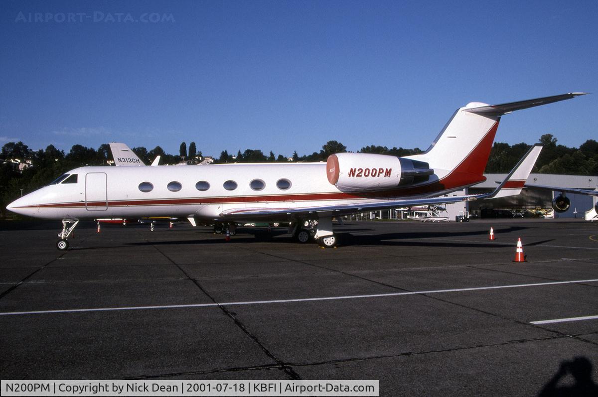 N200PM, 1990 Gulfstream Aerospace Gulfstream IV C/N 1147, KBFI