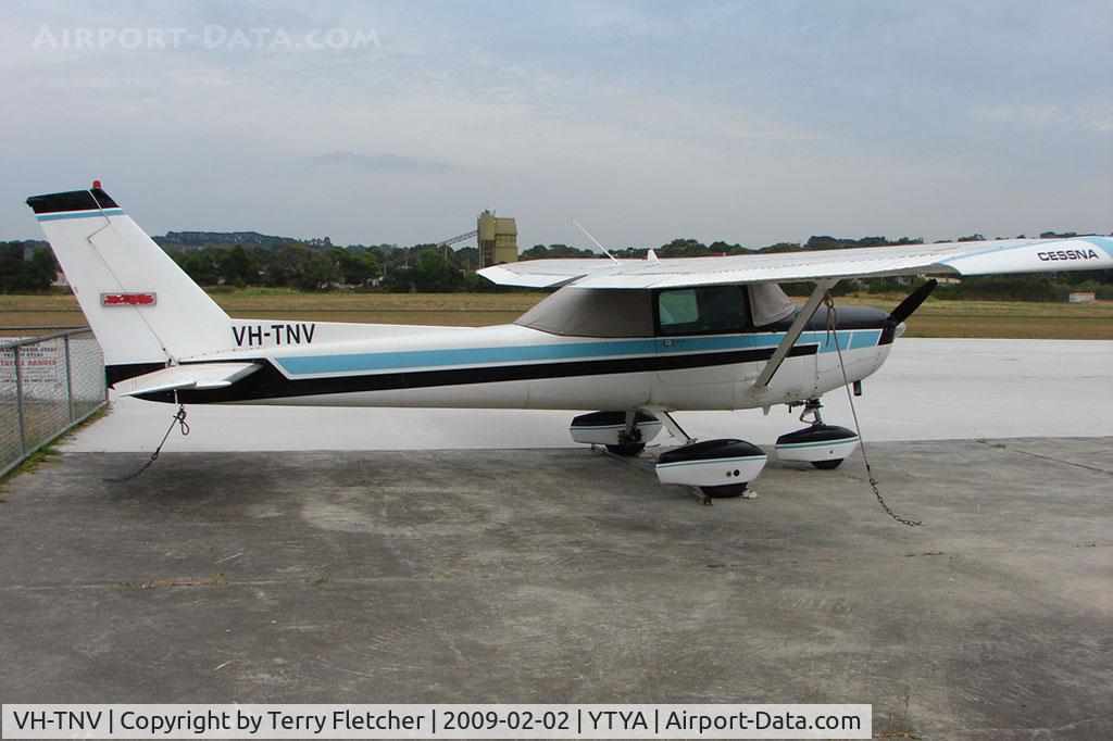 VH-TNV, 1978 Cessna 152 C/N 15281560, parked at Tyabb (Mornington Peninsula) , Victoria