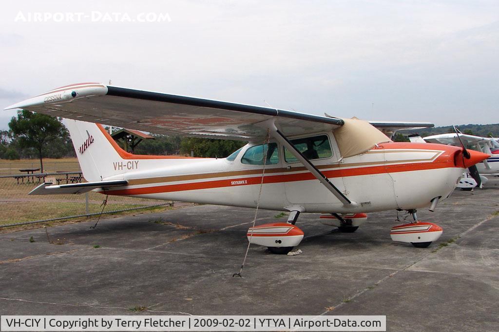 VH-CIY, 1980 Cessna 172P C/N 17274321, Cessna 172 parked at Tyabb (Mornington Peninsula) , Victoria
