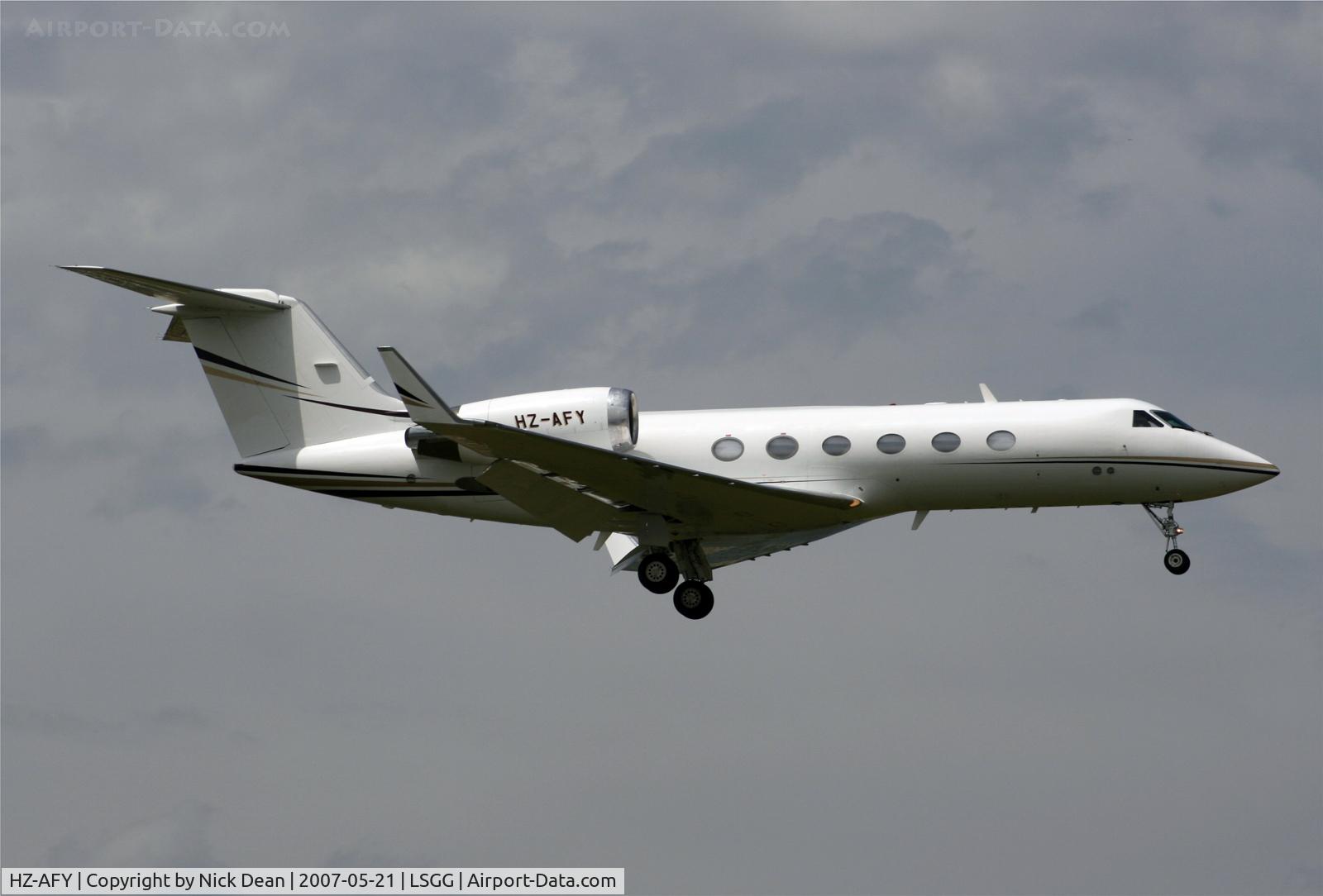 HZ-AFY, 1991 Gulfstream Aerospace G-IV C/N 1166, LSGG