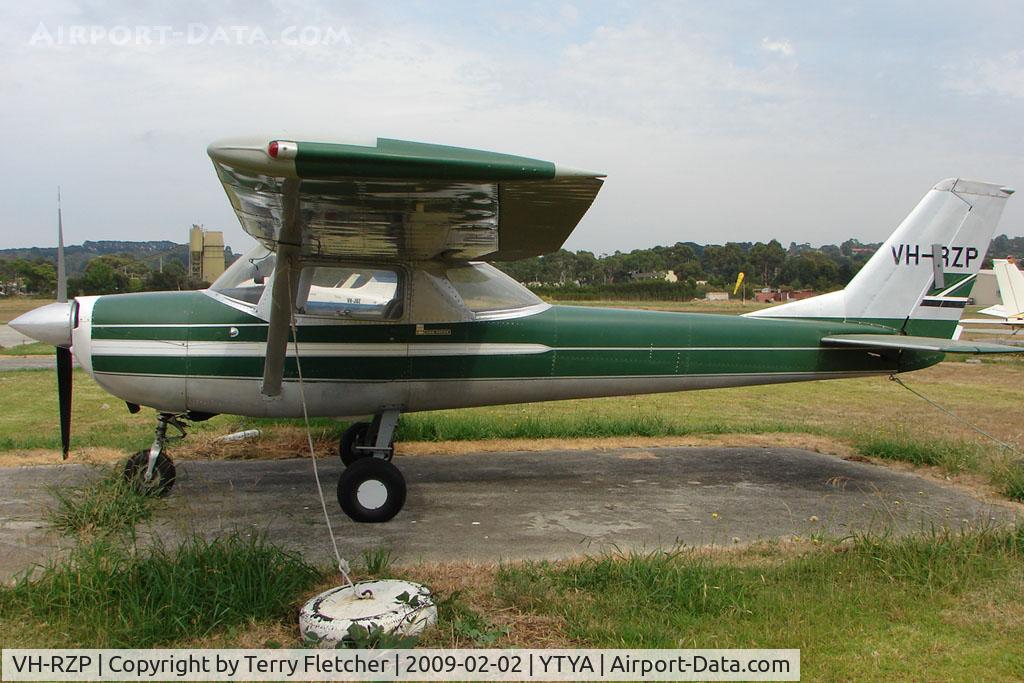 VH-RZP, 1967 Cessna 150G C/N 15066544, Cessna 150 parked at Tyabb (Mornington Peninsula) , Victoria