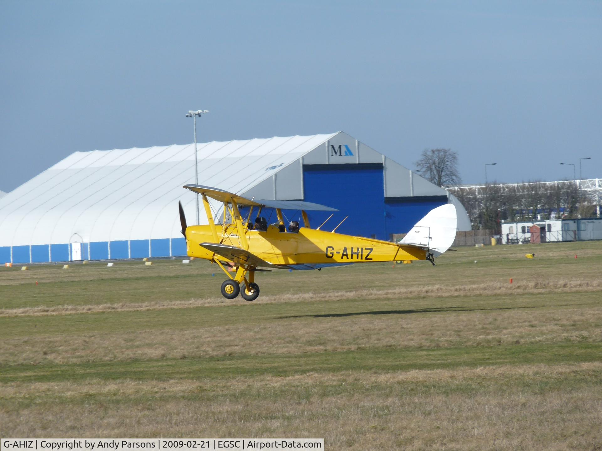 G-AHIZ, 1944 De Havilland DH-82A Tiger Moth II C/N 4610, G-AHIZ at Cambridge