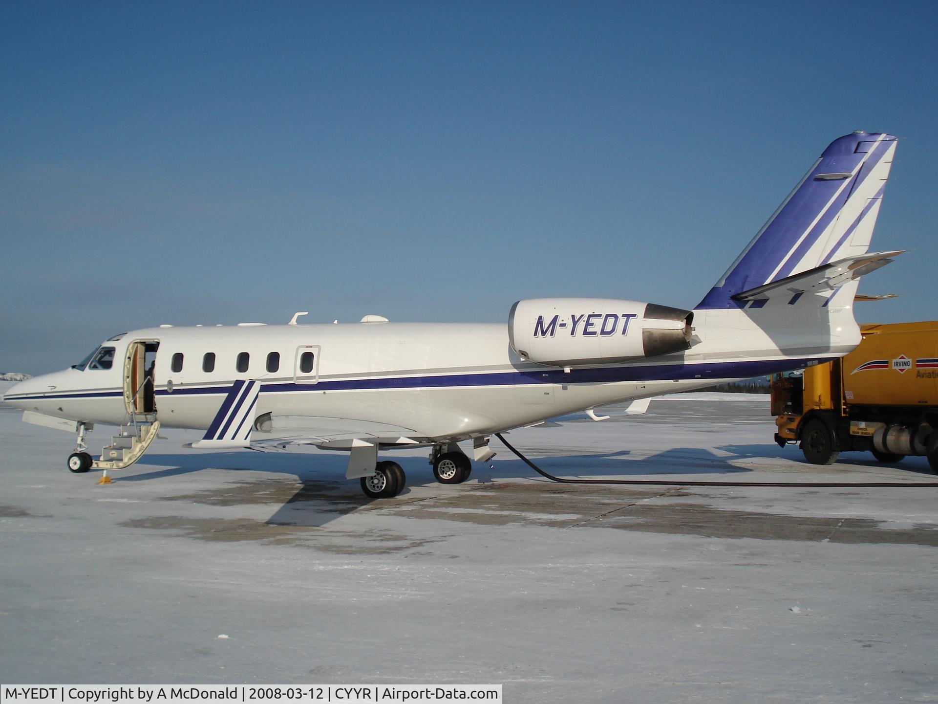 M-YEDT, Gulfstream Aerospace G100 C/N 141, Prior to Atlantic crossing