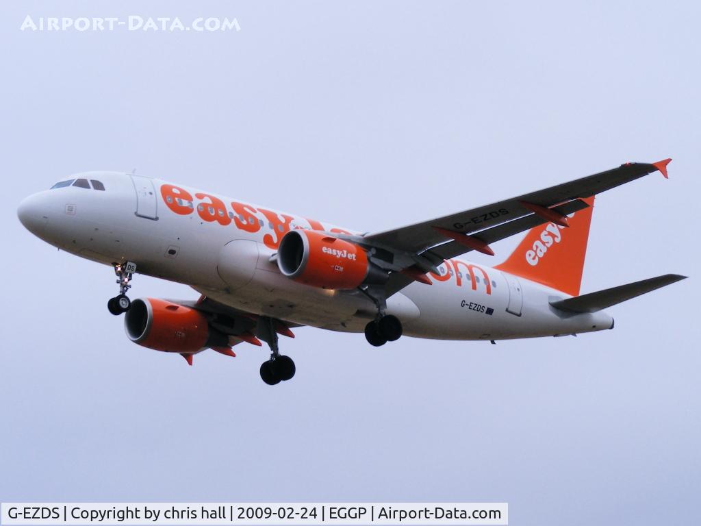 G-EZDS, 2008 Airbus A319-111 C/N 3702, Easyjet