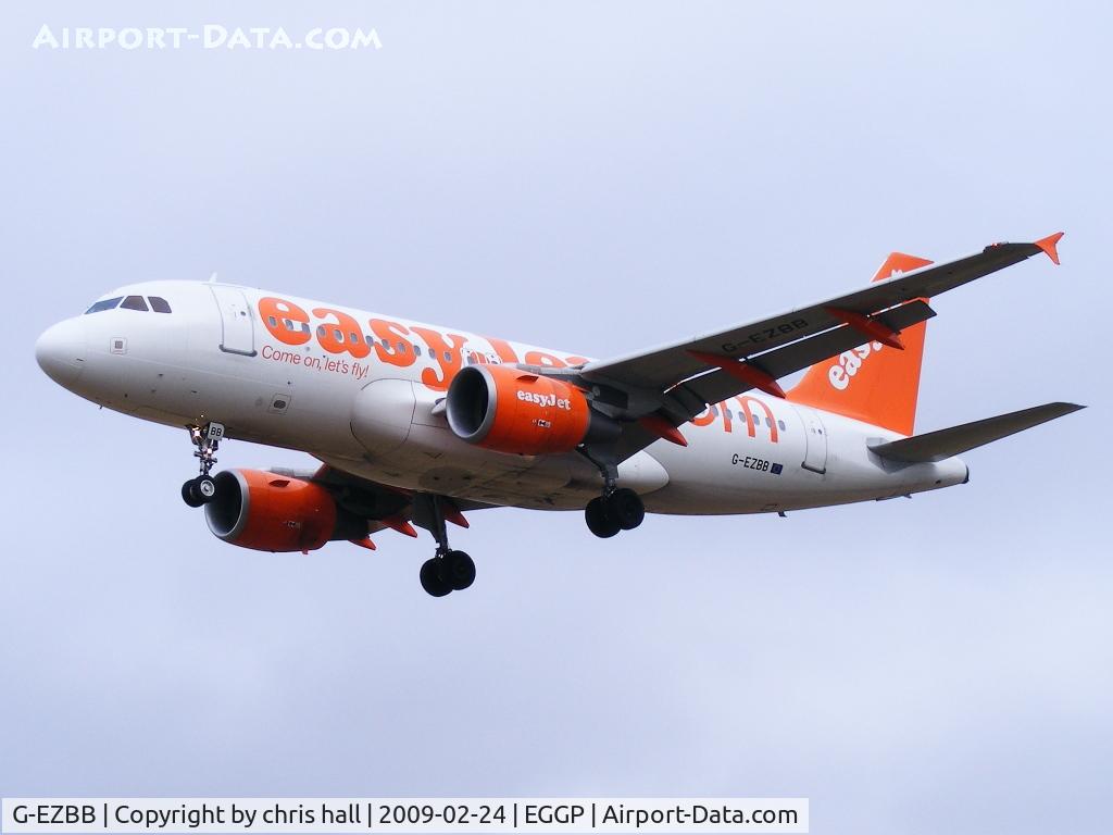 G-EZBB, 2006 Airbus A319-111 C/N 2854, Easyjet