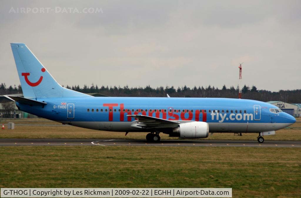 G-THOG, 1997 Boeing 737-31S C/N 29057, Thomsonfly