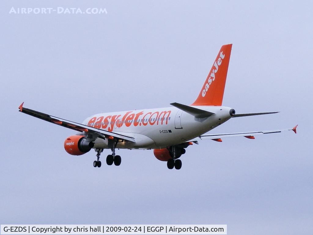 G-EZDS, 2008 Airbus A319-111 C/N 3702, Easyjet