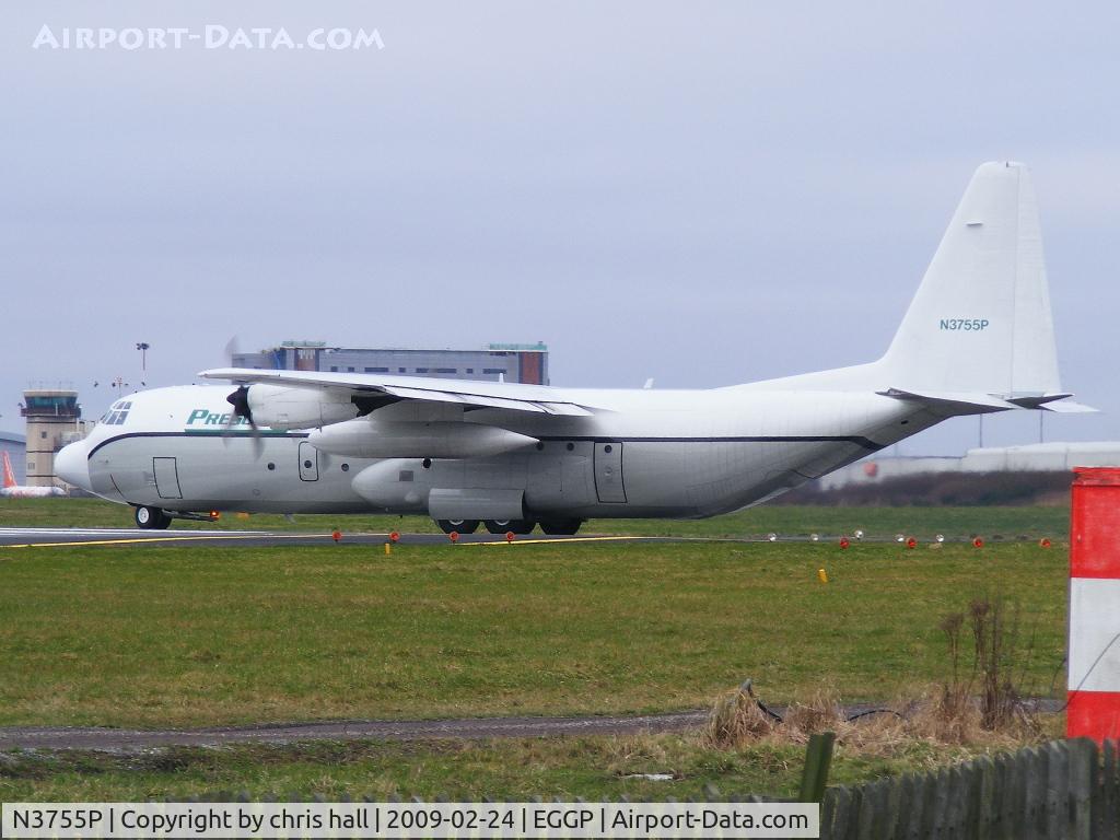 N3755P, Lockheed 382G C/N 5032, Prescott Support