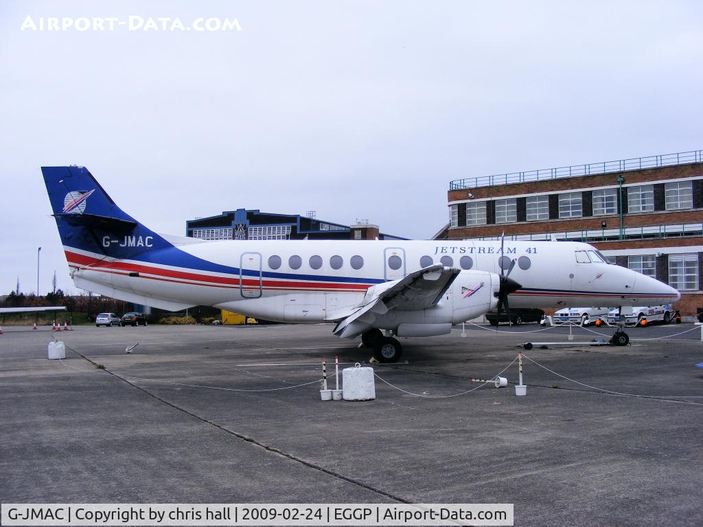 G-JMAC, 1992 British Aerospace Jetstream 41 C/N 41004, preserved by the the Jetstream Club at Liverpools John Lennon Airport