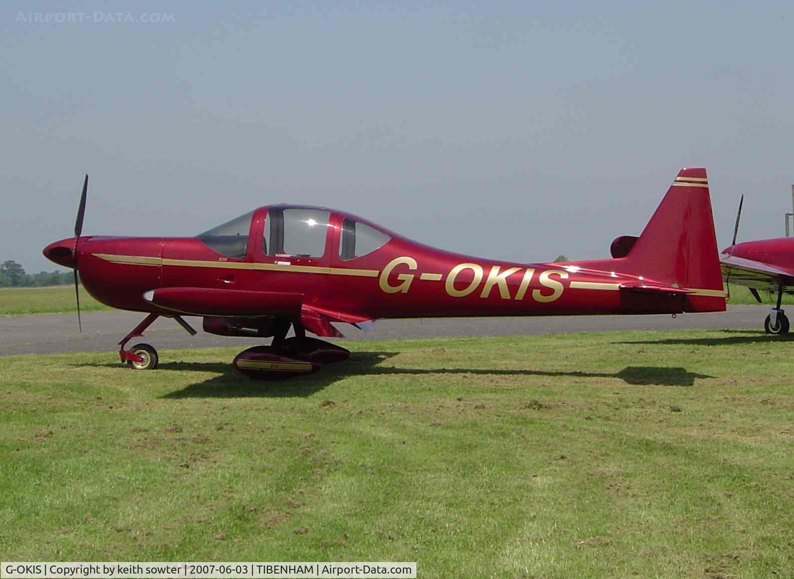 G-OKIS, 1992 Tri-R KIS TR-1 C/N PFA 239-12248, Based aircraft