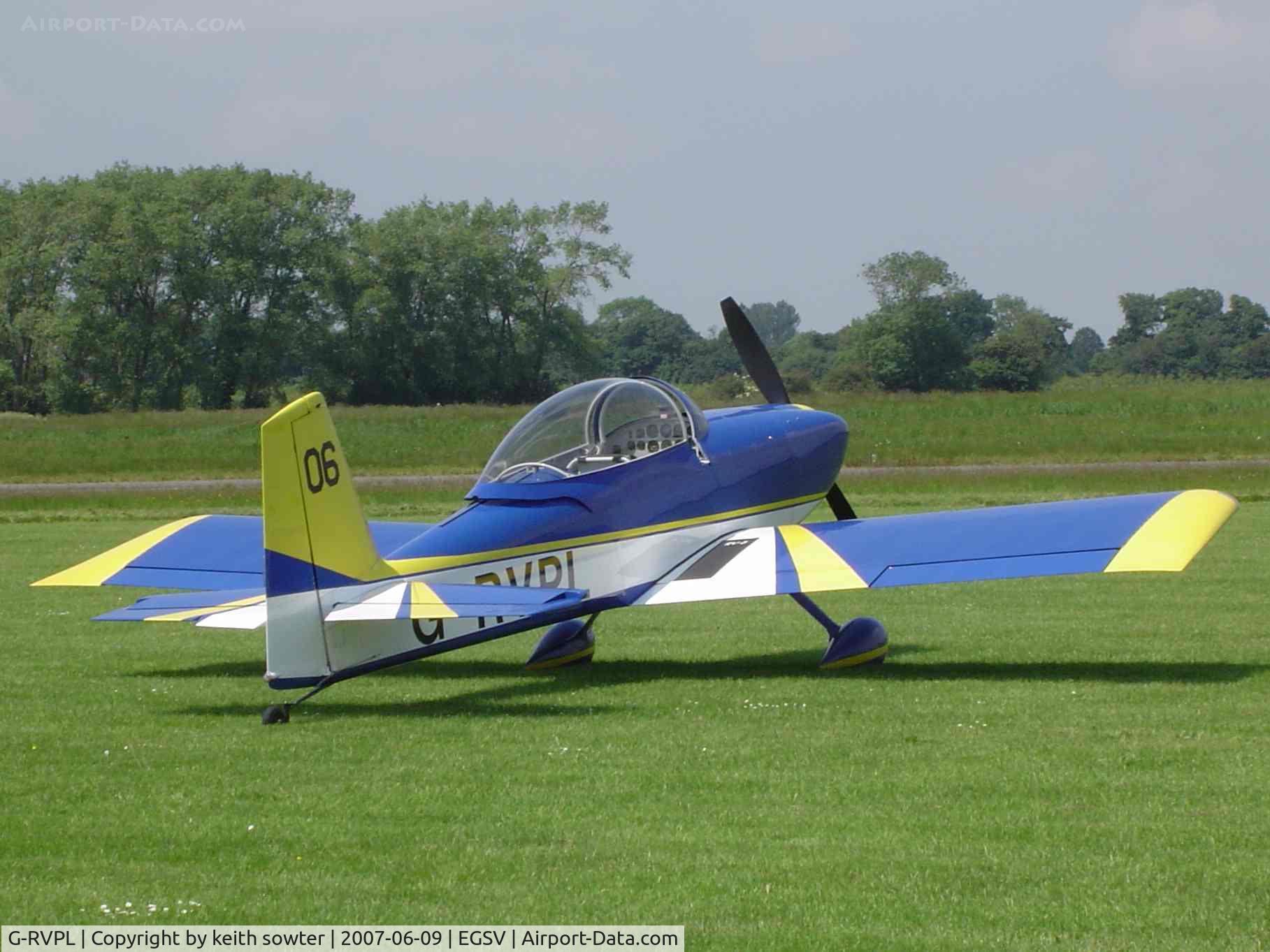 G-RVPL, 2006 Vans RV-8 C/N PFA 303-13885, Visitor