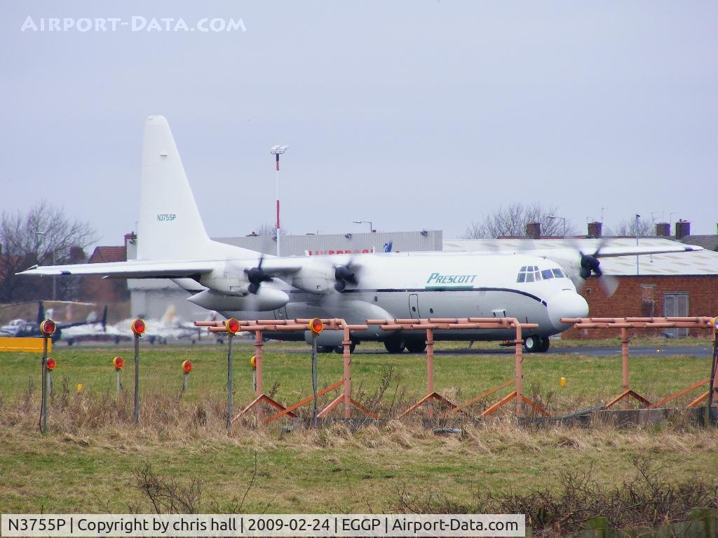 N3755P, Lockheed 382G C/N 5032, Prescott Support