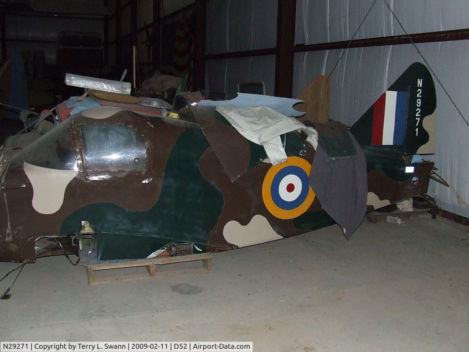N29271, 1940 Culver LCA C/N 140, Awaiting restoration at Geneseo