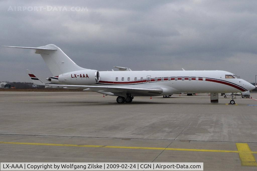LX-AAA, 2004 Bombardier BD-700-1A10 Global Express C/N 9133, visitor