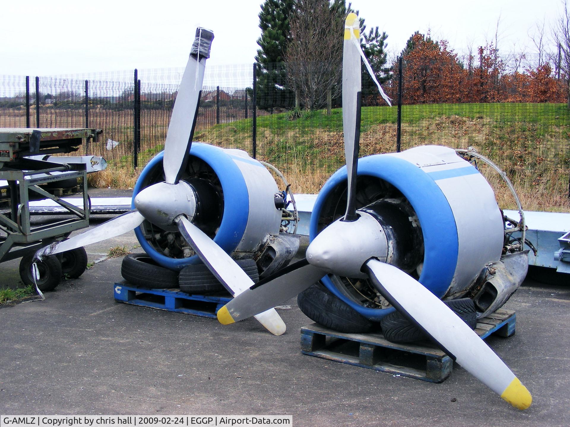 G-AMLZ, Percival P-50 Prince 6E C/N P50-46, Engines for Percival Prince, G-AMLZ