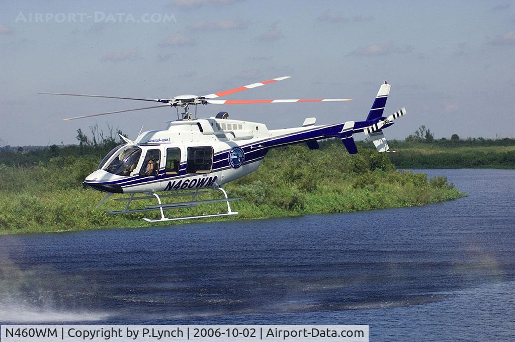 N460WM, 2006 Bell 407 C/N 53706, Over Kissimmee River