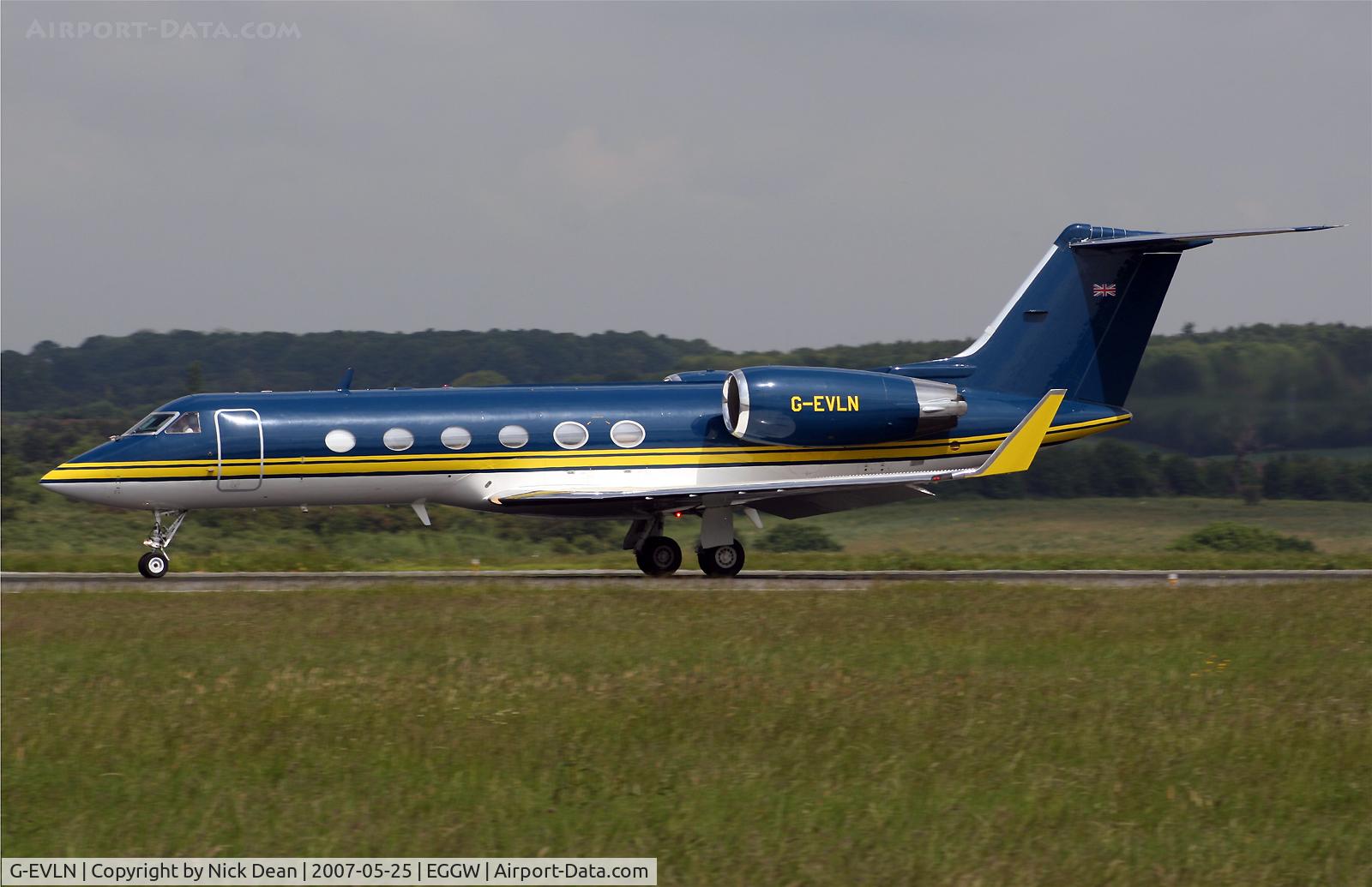 G-EVLN, 1991 Gulfstream Aerospace Gulfstream IV C/N 1175, EGGW