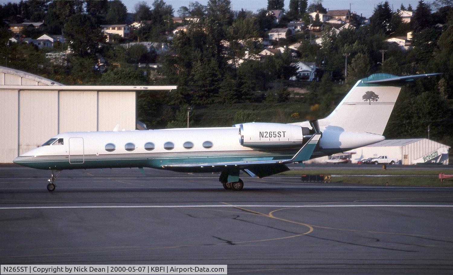N265ST, 1991 Gulfstream Aerospace Gulfstream IV C/N 1179, KBFI