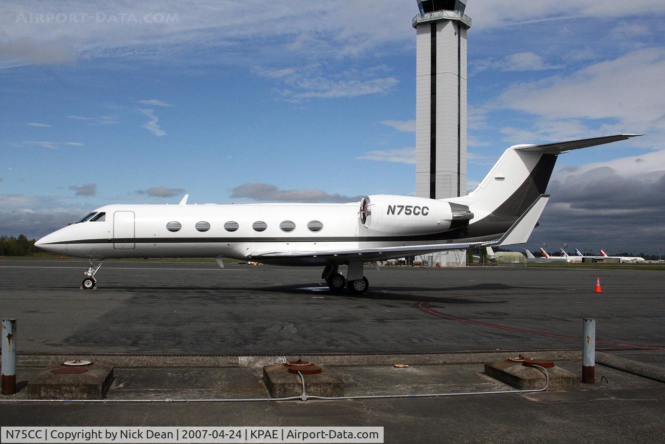 N75CC, 1991 Gulfstream Aerospace G-IV C/N 1182, KPAE