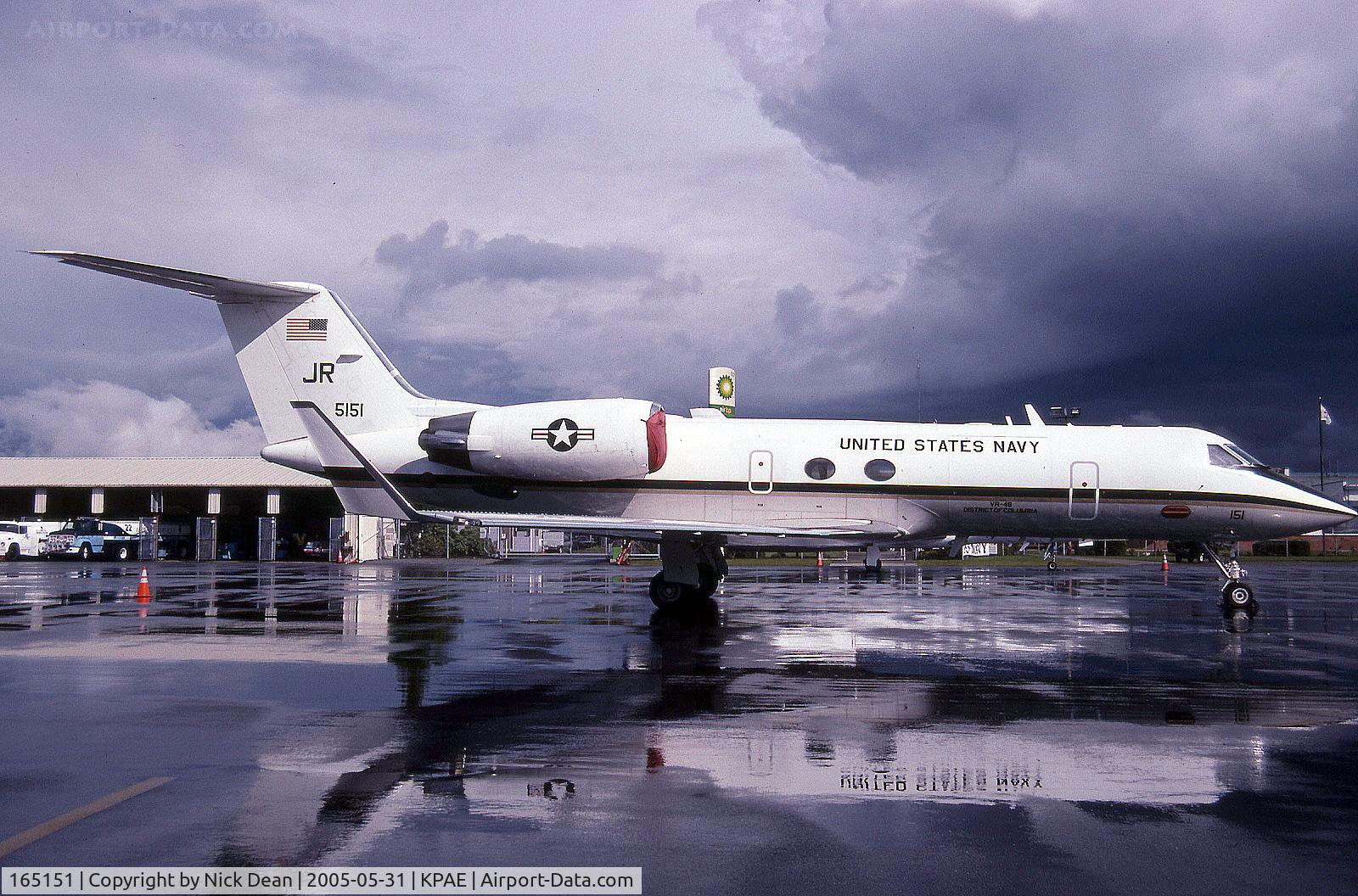 165151, 1992 Gulfstream Aerospace C-20G (Gulfstream IV) C/N 1199, KPAE