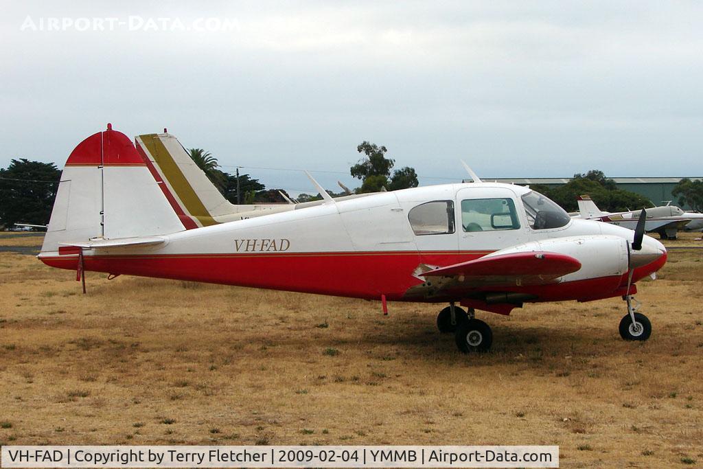 VH-FAD, 1956 Piper PA-23 C/N 23-470, 1960 Pa-23 at Moorabbin