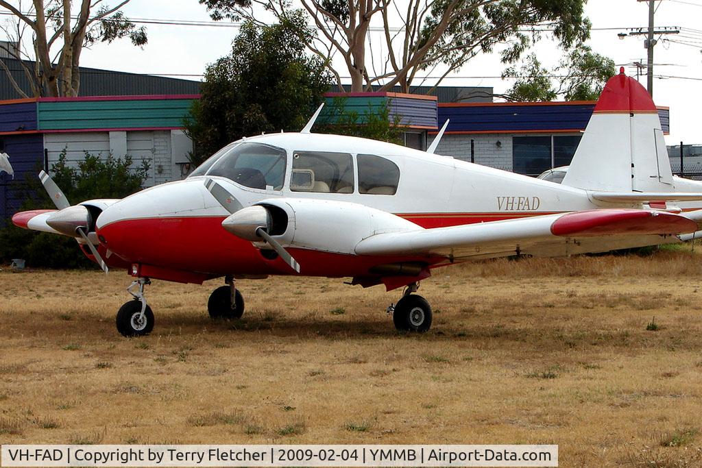 VH-FAD, 1956 Piper PA-23 C/N 23-470, 1960 Pa-23 at Moorabbin