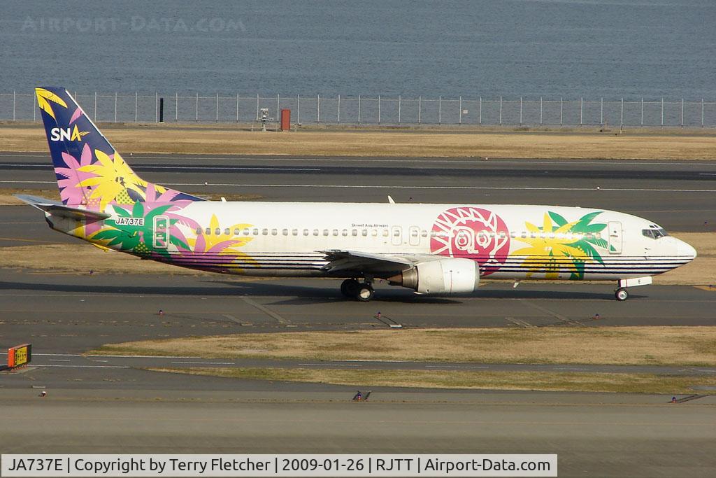 JA737E, 1992 Boeing 737-4Y0 C/N 26069, Skynet Asia B737 at Haneda