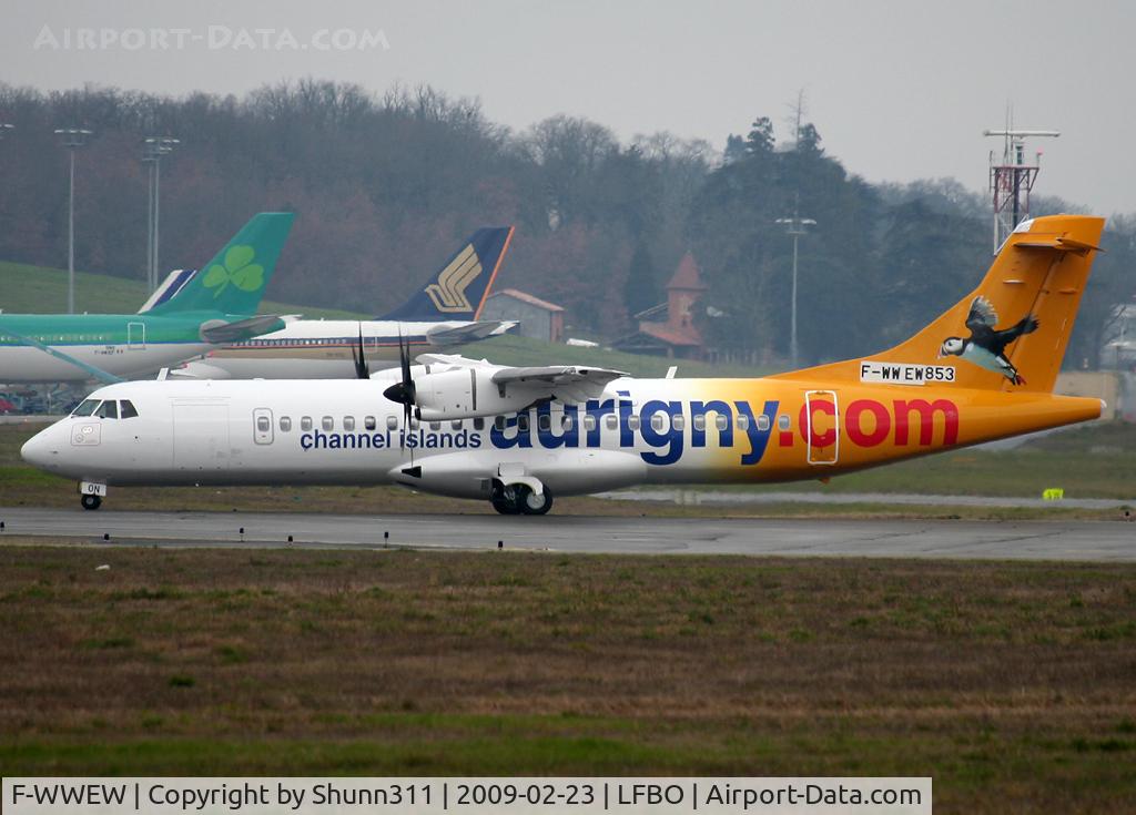 F-WWEW, 2009 ATR 72-212A C/N 853, C/n 853 - To be G-VZON