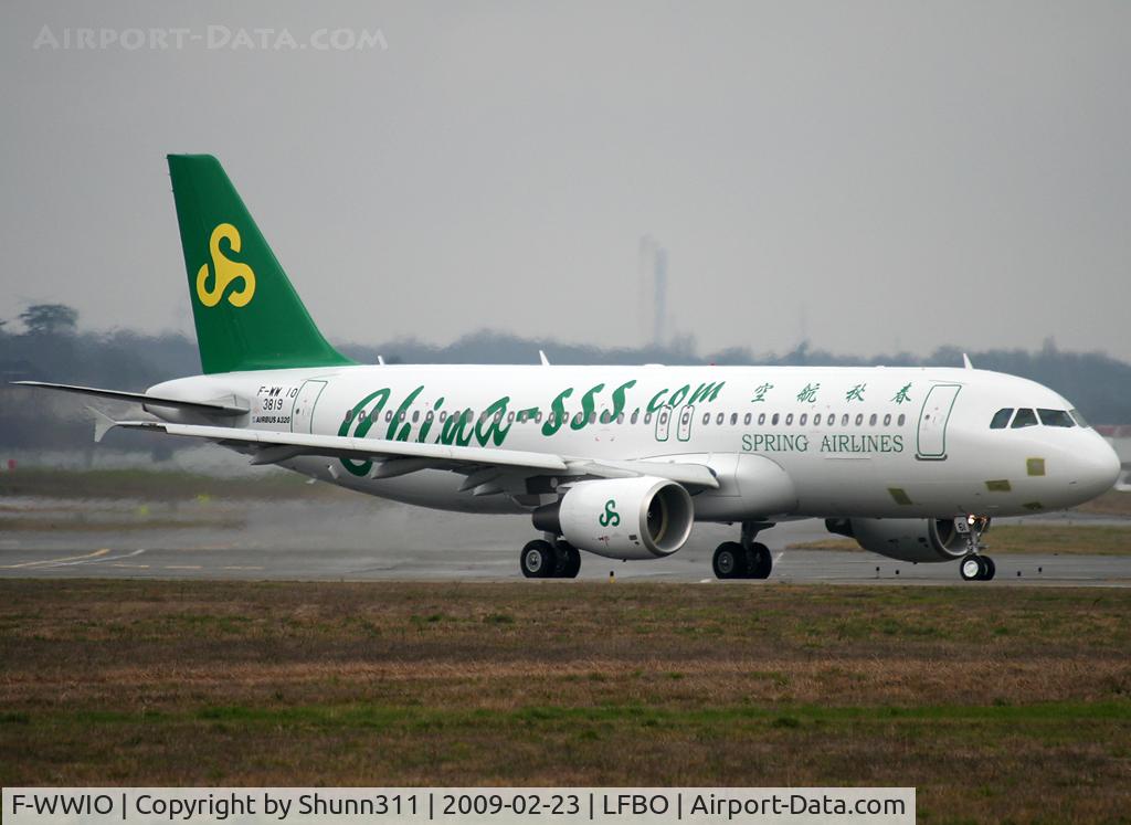 F-WWIO, 2009 Airbus A320-214 C/N 3819, C/n 3819 - To be B-6561