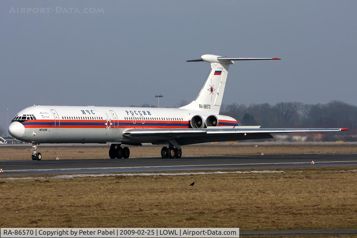 RA-86570, 1996 Ilyushin Il-62M C/N 1356344, Spevial Visitor