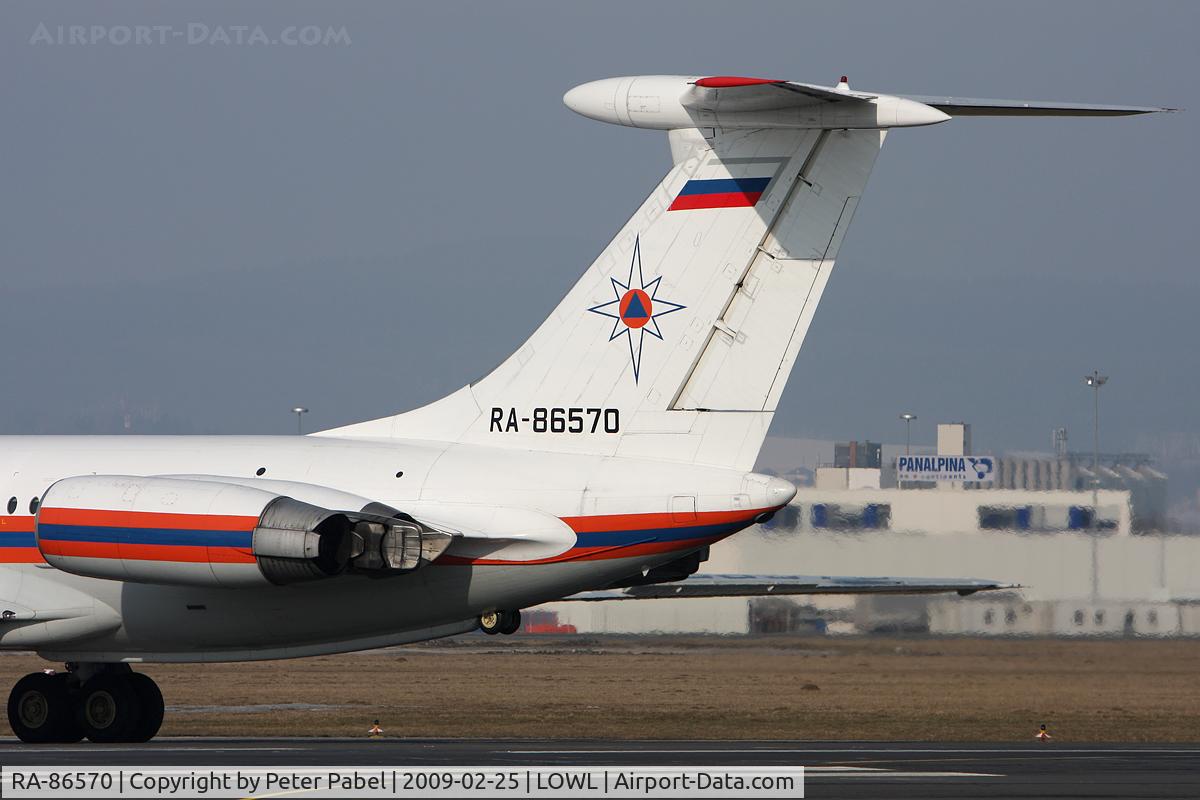 RA-86570, 1996 Ilyushin Il-62M C/N 1356344, Spevial Visitor