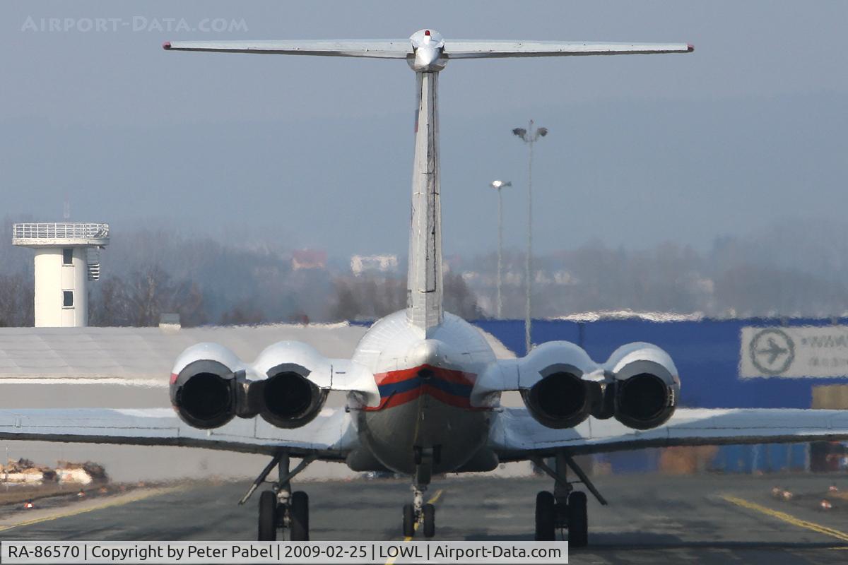 RA-86570, 1996 Ilyushin Il-62M C/N 1356344, Spevial Visitor