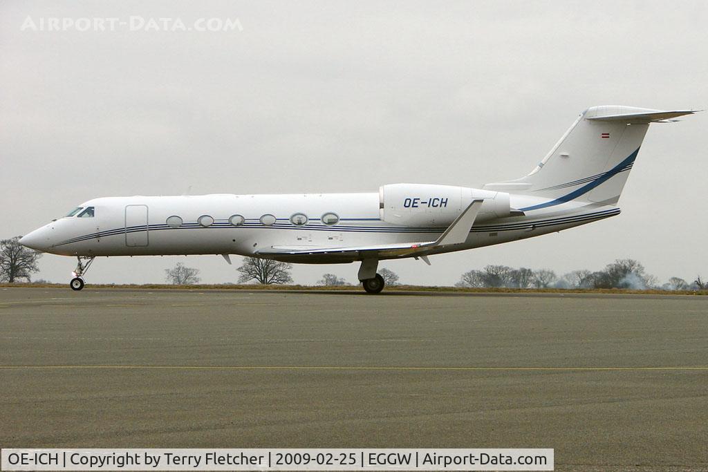 OE-ICH, 2007 Gulfstream Aerospace GIV-X (G450) C/N 4104, Austrian Gulf G450 at Luton