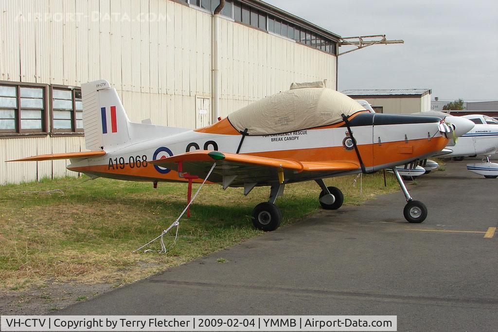 VH-CTV, 1981 New Zealand CT-4A Airtrainer C/N 068, CT4A at Moorabbin