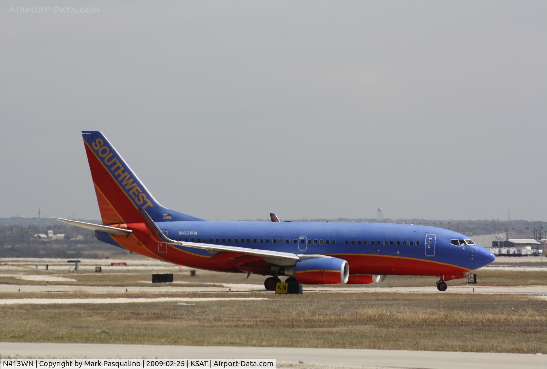 N413WN, 2001 Boeing 737-7H4 C/N 29819, Boeing 737-700