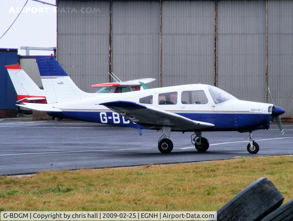 G-BDGM, 1974 Piper PA-28-151 Cherokee Warrior C/N 28-7415165, FLYBPL.COM,  Previous ID: N41307