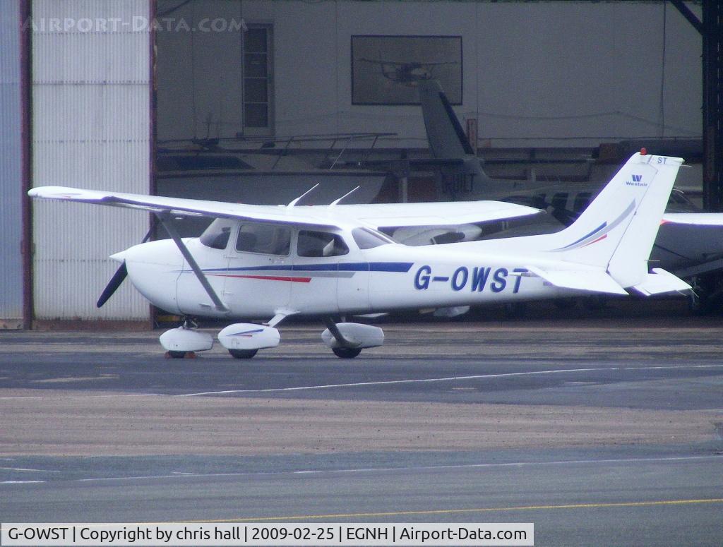 G-OWST, 1999 Cessna 172S C/N 172S-8163, MANX AERO MARINE MANAGEMENT LTD