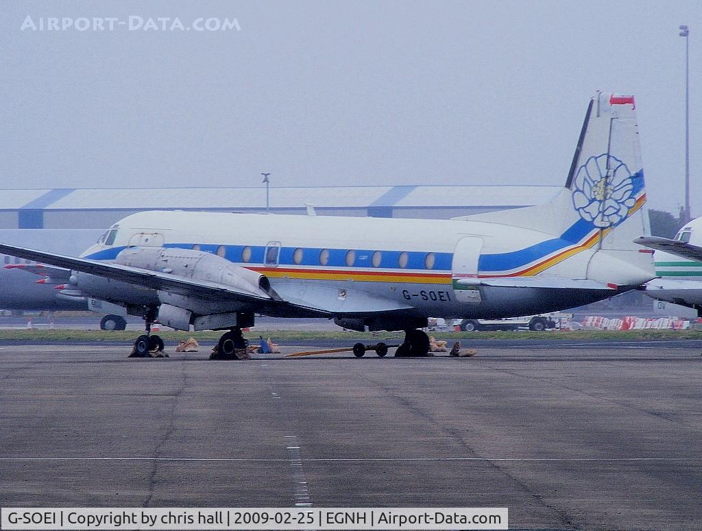 G-SOEI, 1971 Hawker Siddeley HS.748 Series 2A C/N 1689, ex Emerald Airways