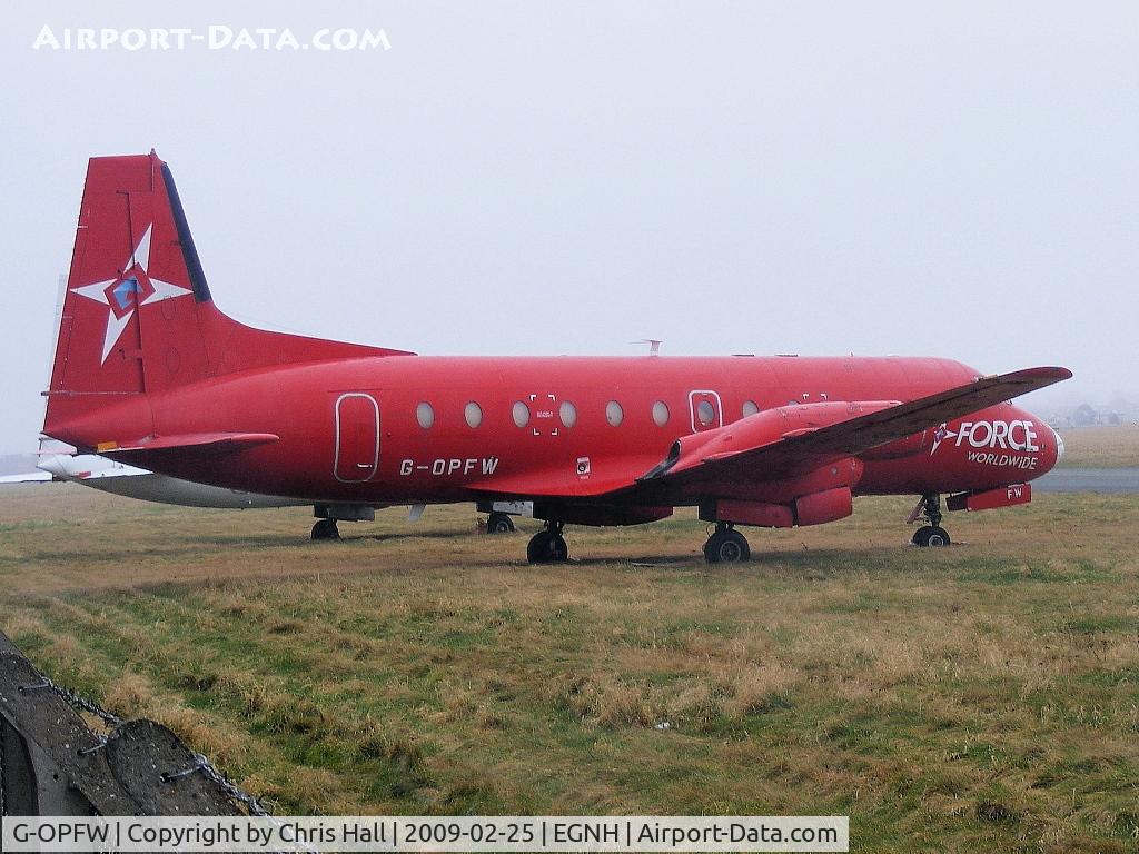 G-OPFW, 1972 Hawker Siddeley HS.748 Series 2A C/N 1714, ex Emerald Airways
