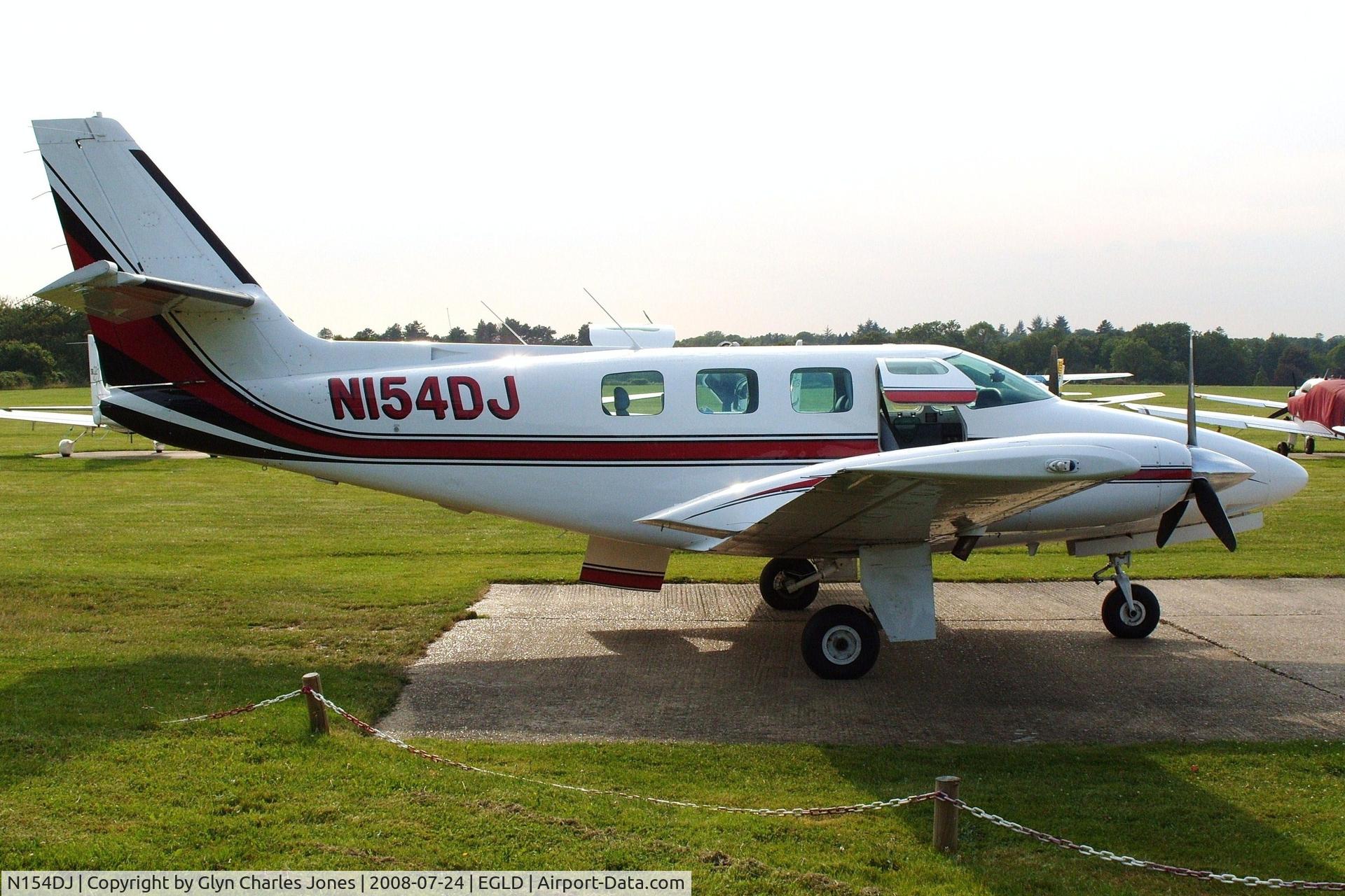 N154DJ, 1983 Cessna T303 Crusader C/N T303-00230, Just filled up with Avgas. Owned by N154DJ Inc Trustee.