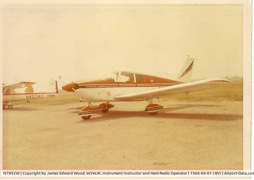 N7892W, 1964 Piper PA-28-180 C/N 28-1917, N7892W Note Phoenix painted on front of plane from story